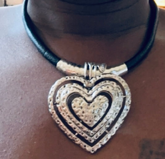 Beautiful Hammer Style Heart