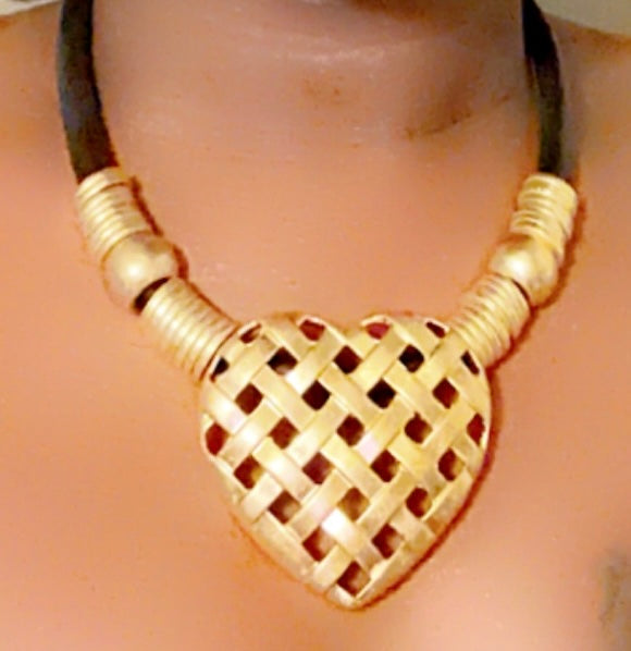 Bold Gold Heart