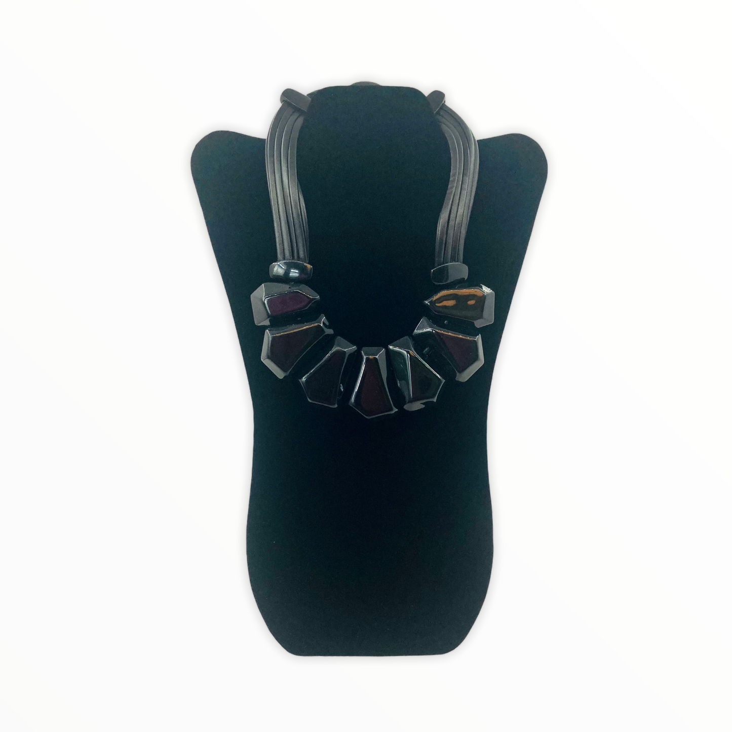 Bold Chunky Acrylic Necklace