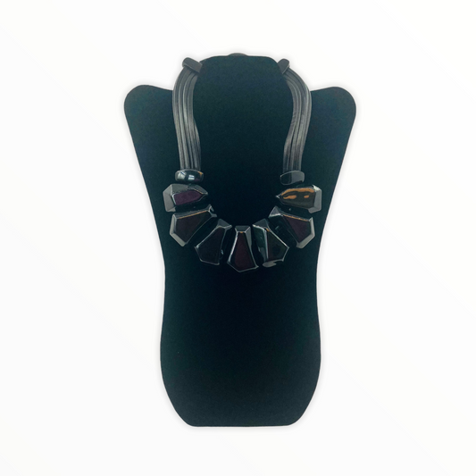 Bold Chunky Acrylic Necklace