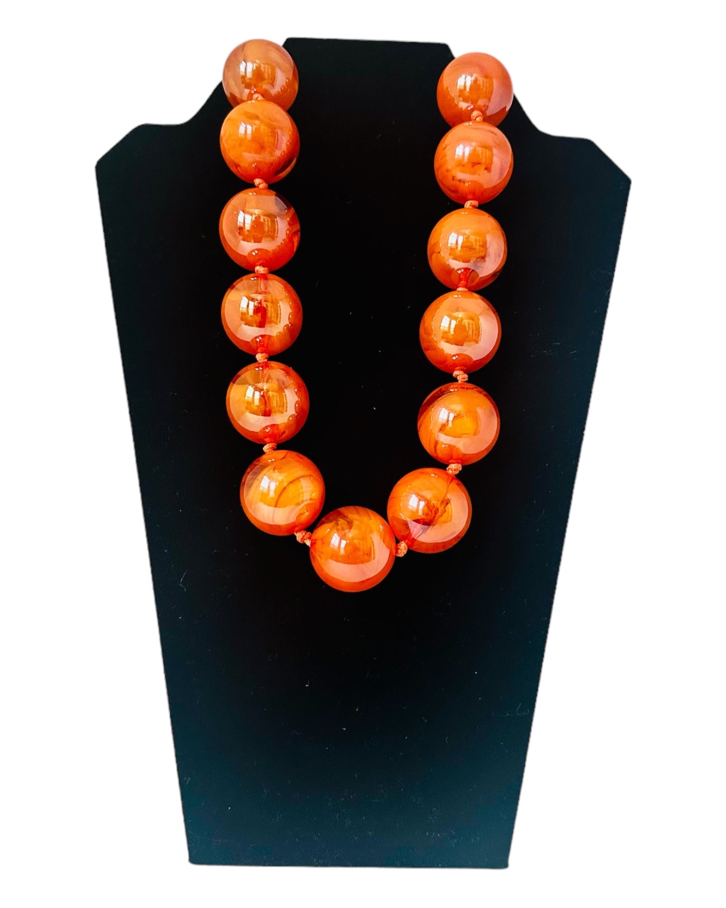 Bold Chunky Beaded Necklace