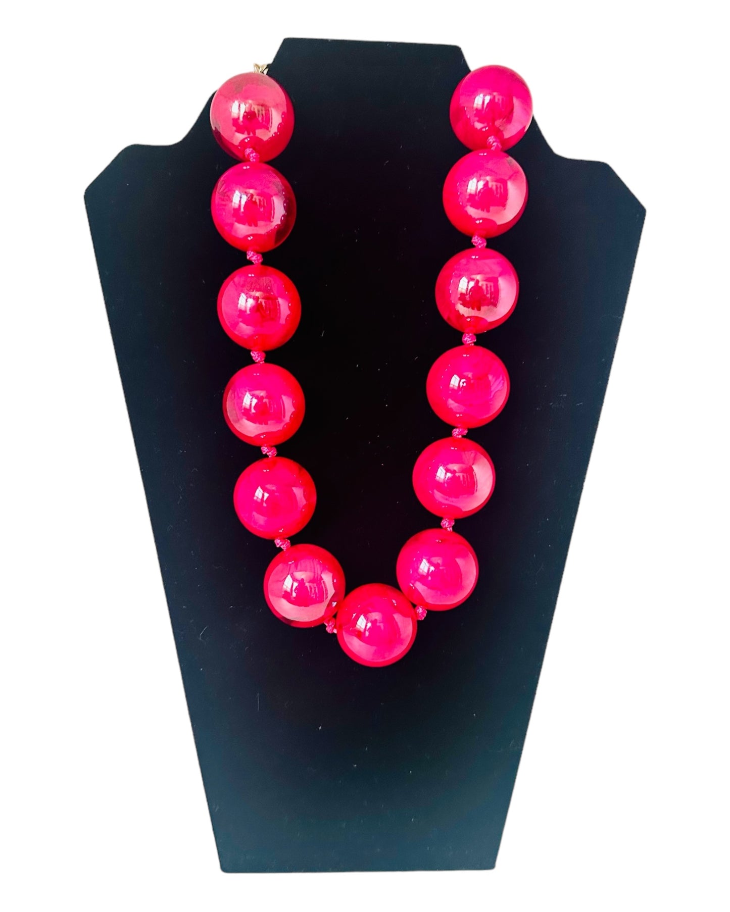 Bold Chunky Beaded Necklace