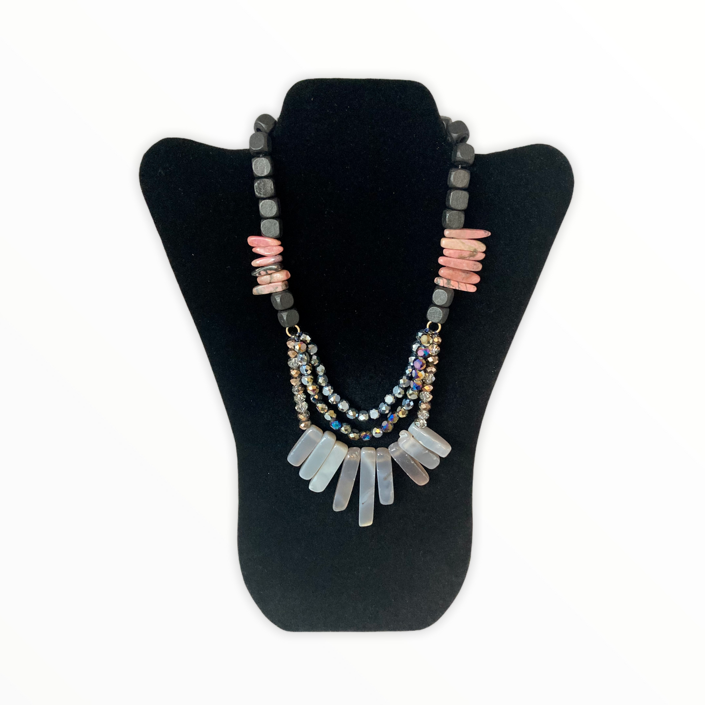 Layered Multi Color Necklace