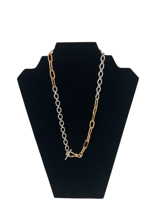 Silver and Gold Link Chain